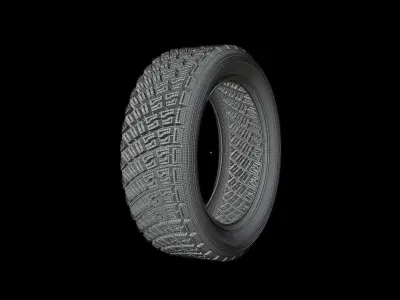 Rally tyre  3D model