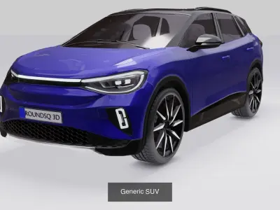 Generic cars 3D Model Pack