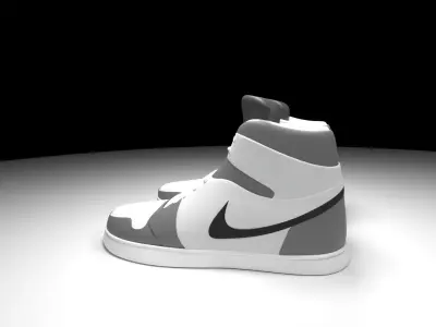nike jordan air shoes Free 3D print model