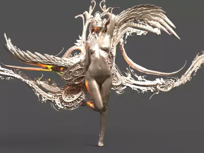 Time sculpture 3D model