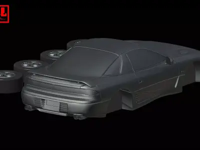 Mitsubishi 3000GT Mitsubishi GTO 1991-1993 3D print model