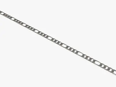 Necklace chain unlocked 3D model