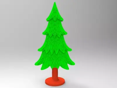 christmas tree toy free Free 3D model