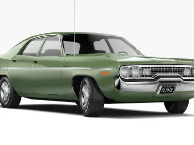 Plymouth Satellite Custom 1971 3D model