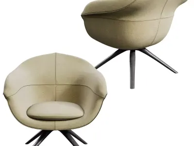 Modern armchair 2 3D model