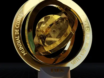 3D Model - FIFA Club World Cup Trophy 3D model
