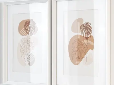 Gallery Wall 104 3D model