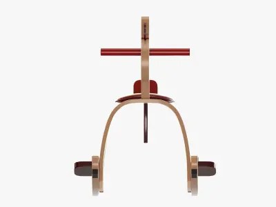 Rocking pony ride-on 3D model