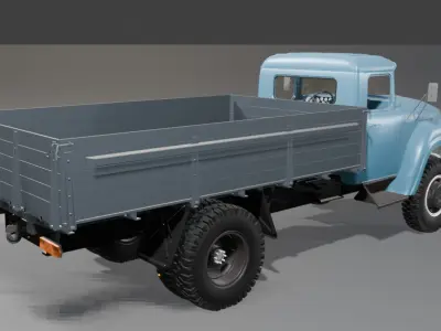 zil 130 3D print model