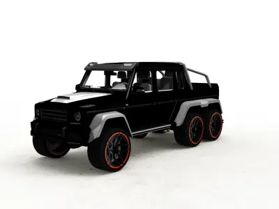 Mercedes-Benz G63 AMG 6x6 3D model