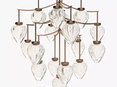 Alison Berger Chamber Chandelier 3D model