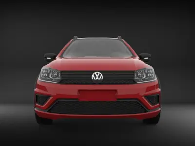 Volkswagen Saveiro 2017 - Trendline 3D model