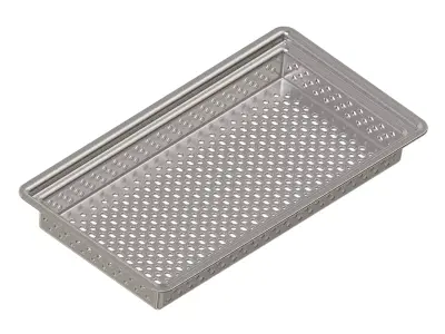 Exquisite Perforated Food Pan 3D print model