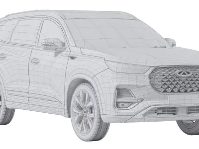 Chery Tiggo 8 Pro 3D model
