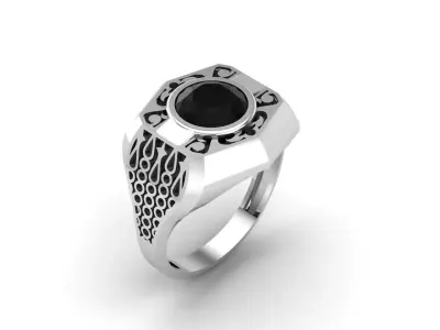 STL 3DM Gents Rings Ready Models Mens Rings 3D print model 3D print model