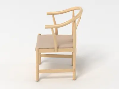 Hans J Wegner China Chair 3D model