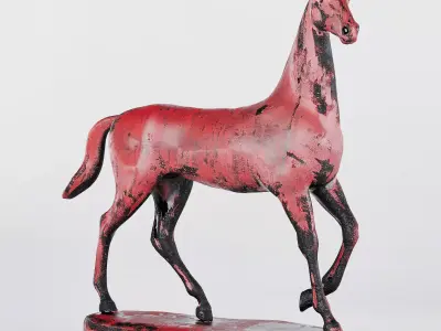 Horse 3D model 28