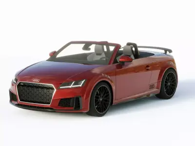 Audi TTS Roadster 2019 3D model