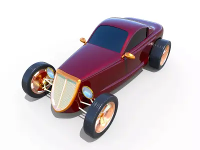 Classic Car 3D model