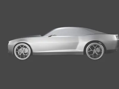 3D PRINTABLE SOLID CAR 3D print model purchase