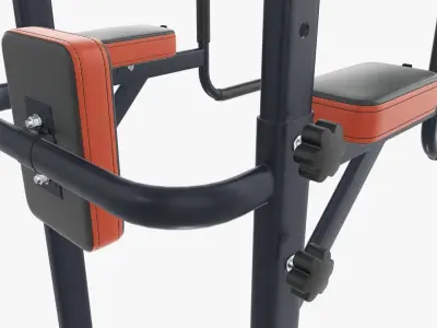 Fitness power cage multifunctional  3D model