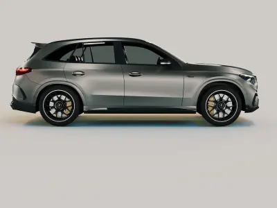 Mercedes Benz GLC63 3d Model 3D model