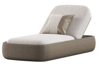 Manutti Kobo Lounger 3D model