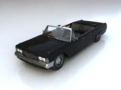 Zil114 cabriolet 3D model