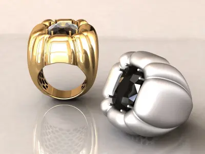 Dulcis Ring S 3D print model