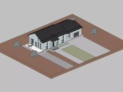 Revit House 03 3D model