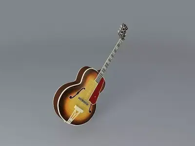 Stomberg Master 400 guitar Free 3D model