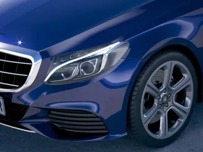 Mercedes C-class W205 2016 3D model