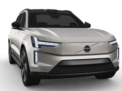 Volvo EX90 2024 Low-poly 3D model