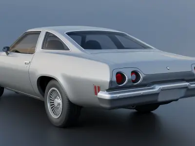 Chevrolet Chevelle Laguna 1973 3D print model