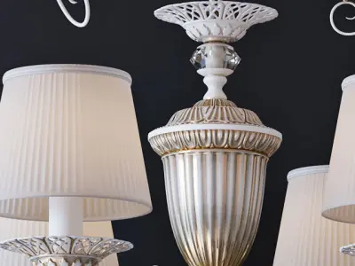 Suspended chandelier MW-Light Ariadne 450014106 3D model