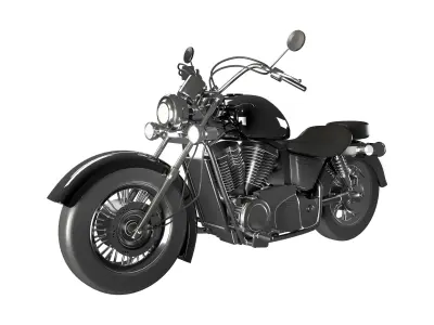 Honda Shadow 3D model
