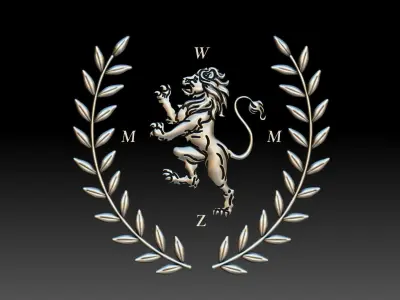 Coat of Arms Elements 3D print model