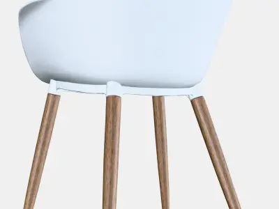 GRONSTA Chair with armrests in-outdoor 1 3D model