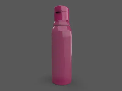 PBR Sports Water Bottle D Low-poly 3D model