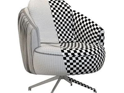 Nisantasi koltuk 3D model