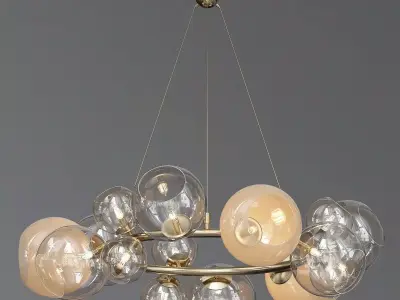 Bubbles Pendant 3D model