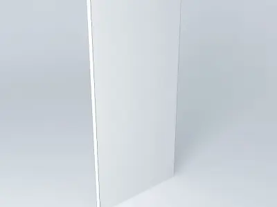 4 x 8 wood wooden plank Free 3D model