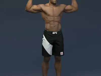 Alistair Overeem 3D print model