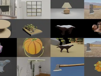 All my models 3D Model Collection