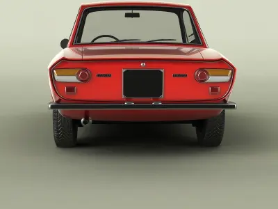 Lancia Fulvia Coupe series 3 3D model