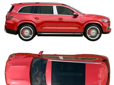 Mercedes Benz Maybach GLS 600 3D model