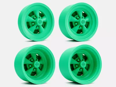 15x4 15x7 15x8 15x10 Cragar SS Wheel and Brake 3D print model