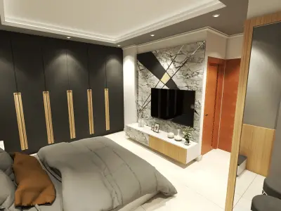 Luxury Bedroom  3D model