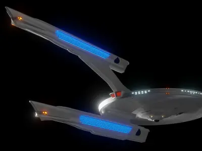 Akula Class Destroyer Free 3D model