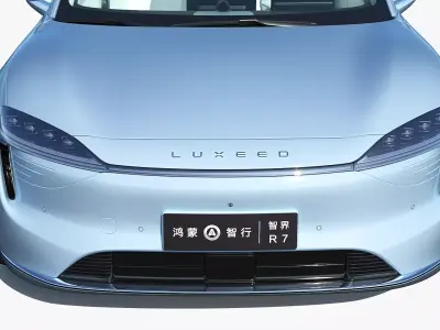 2025 Huawei HIMA Seres Luxeed R7 Ultra with interior 3D model